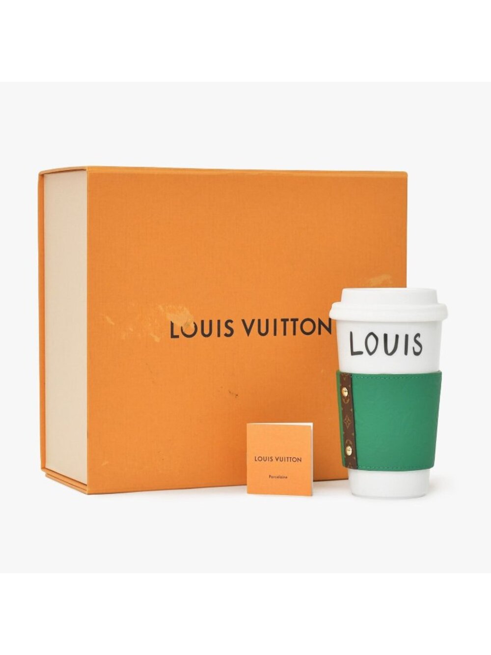 Louis Vuitton Tumbler Monogram Green White Cup